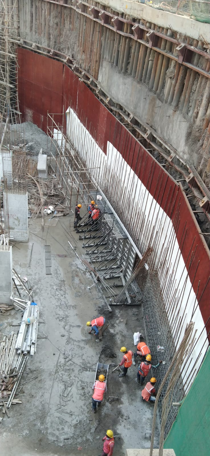 Single Side Retaining Wall